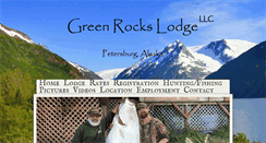 Desktop Screenshot of greenrockslodge.com